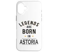 Las Leyendas Nacen en Astoria New York Carcasa para iPhone 16 Plus