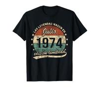 Las Leyendas Nacen En Julio 1974 Hombre o Mujer Retro Camiseta