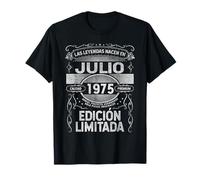 Las Leyendas nacen en Julio de 1975 - 50 Años Cumpleaños Camiseta