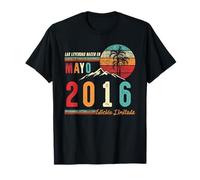 Las Leyendas Nacen en Mayo 2016 6 cumpleaños Hombre Regalo Camiseta