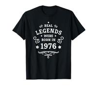 Las Leyendas Nacieron en 1976 Diseño Vintage del 50 Camiseta
