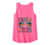 Las Lindas Vacaciones de Las Chicas de Corea 2026 Son Las Mejores Vacaciones de la Historia Camiseta sin Mangas