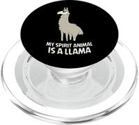 Las Llamas Son mis Animales espirituales Llama Alpaca PopSockets PopGrip para MagSafe