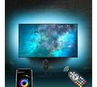 Las Luces de Fondo del televisor LED cambian el Color RGB para el Espejo de TV 55'-70 ', la PC, la sincronización de Control de Aplicaciones con la música, la iluminación de polarización, 5050