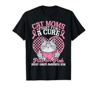 Las mamás egipcias del Gato MAU luchan contra el cáncer de Mama Rosa 2026 Camiseta