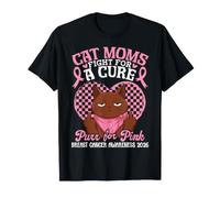 Las mamás Havana Brown Cat luchan ronroneando por el cáncer de Mama Rosa 2026 Camiseta