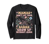 Las mamás no Dejan Que Tus bebés crezcan sin Jesús Manga Larga