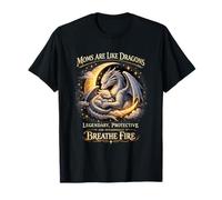 Las mamás Son como Dragones: Fuerte fantasía Protectora y Divertida Camiseta