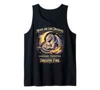Las mamás Son como Dragones: Fuerte fantasía Protectora y Divertida Camiseta sin Mangas