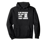 Las máquinas de garras son la razón por la que tengo problemas de confianza Funny Claw Master Sudadera con Capucha
