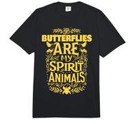 Las Mariposas Son mis Animales espirituales Comfort Colors Adult Heavyweight T-Shirt