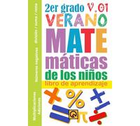 Las matemáticas de los niños en verano V 01: Libro matemáticas 2 primaria innovamat matemáticas de segundo grado para niños 2er grado libro de ... matemáticas para niños inteligentes