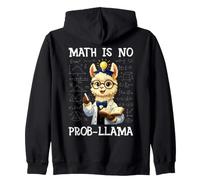 Las matemáticas no Son Prob-Llama Amante de los Animales de Alpaca Propietario de Llamas Sudadera con Capucha