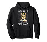 Las matemáticas no Son Prob-Llama Amante de los Animales de Alpaca Propietario de Llamas Sudadera con Capucha