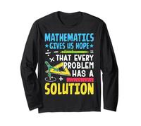 Las matemáticas nos dan esperanza de que cada problema tiene una solución Manga Larga