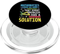 Las matemáticas nos dan esperanza de que cada problema tiene una solución PopSockets PopGrip para MagSafe