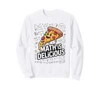 Las matemáticas Son deliciosas y Divertidas Pizza Profesor de matemáticas Sudadera