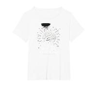 Las matemáticas Son difíciles, Pero también Eres un Poder Cerebral Inspirador Camiseta, Mujer Tallas Grandes, Blanco, 5XL Grande