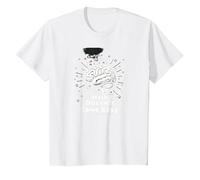 Las matemáticas Son difíciles, Pero también Eres un Poder Cerebral Inspirador Camiseta, Niños, Blanco, 10 años