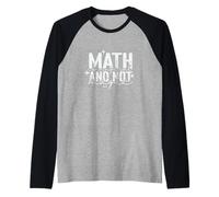 Las matemáticas Son mágicas y no mágicas Fórmulas fascinantes Camiseta Manga Raglan