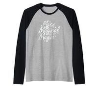 Las matemáticas Son mágicas y no Secretos de geometría mágica Camiseta Manga Raglan