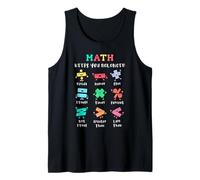 Las matemáticas te Mantienen equilibrados a los niños aprendiendo Humor Escolar Camiseta sin Mangas