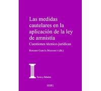 Las medidas cautelares en la aplicación de la ley de amnistía: Cuestiones técnico-jurídicas: 53 (Foros y Debates)