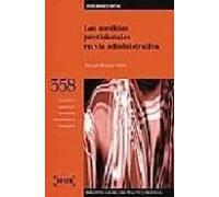 Las Medidas Provisionales En Via Administrativa