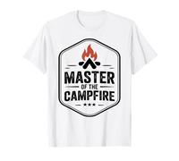 Las Mejores Amigas de Retro Master of Campfire para Acampar en la montaña y Hacer Senderismo Camiseta