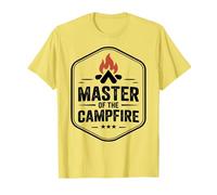 Las Mejores Amigas de Retro Master of Campfire para Acampar en la montaña y Hacer Senderismo Camiseta