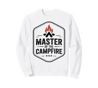 Las Mejores Amigas de Retro Master of Campfire para Acampar en la montaña y Hacer Senderismo Sudadera