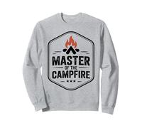 Las Mejores Amigas de Retro Master of Campfire para Acampar en la montaña y Hacer Senderismo Sudadera