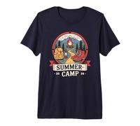 Las Mejores Amigas del Personal de Campamento anfitrión de Vintage Summer Camp 2026 Camiseta Premium