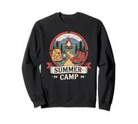 Las Mejores Amigas del Personal de Campamento anfitrión de Vintage Summer Camp 2026 Sudadera