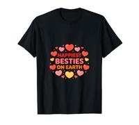 Las Mejores Amigas más Felices de la Tierra Girls Road Trip Escapada de Fin de Semana Camiseta gráfica económica