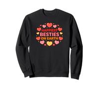Las Mejores Amigas más Felices de la Tierra Girls Road Trip Escapada de Fin de Semana Sudadera