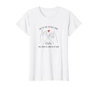 Las mejores amigas siempre estarán conectadas por el corazón, Pinky Promise BFF Camiseta