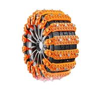 Las mejores cadenas de nieve, kit de cadena de nieve, anti-Skid Tire Chains, Snow Chain for Car, Anti-Skid Snow Chains 10 x Tire Snow Chains for Minivan and Caravan Driving in Stormy Weather