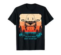 Las mejores carreteras no están en ningún mapa Touring Wing Edition Funny Camiseta