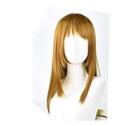 Las mejores células baratas en el trabajo Hataraku Saibou Pelucas de cosplay Plaquetas de sangre roja PLT Peluca de pelo sintético rubia recta larga Peluca y peluca de red Saibou