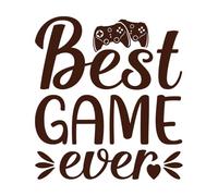 Las mejores citas de jugadores de todos los tiempos Decoración de vinilo para pared 54.6x60.3cm Varios tamaños Café