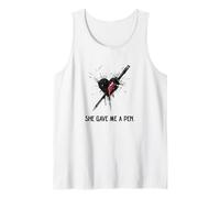 Las mejores citas divertidas que me dio una pluma Camiseta sin Mangas