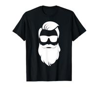 Las Mejores Gafas de Sol Hipster de Papá Noel de Navidad Camiseta gráfica económica