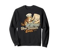 Las Mejores Galletas de la Historia: Divertido Humor para Gatos Haciendo Galletas Sudadera