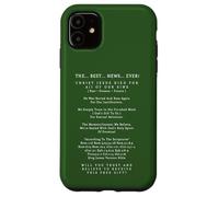 Las Mejores Noticias de la Historia Cristo Jesucristo Salvación eterna Carcasa para iPhone 11
