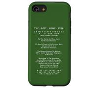 Las Mejores Noticias de la Historia Cristo Jesucristo Salvación eterna Carcasa para iPhone SE (2020) / 7/8