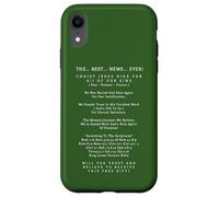 Las Mejores Noticias de la Historia Cristo Jesucristo Salvación eterna Carcasa para iPhone XR