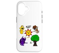 ¡Las melodías de Sprunky se rediseñan! | Simon Turner Durple Mr Tree Sun Carcasa para iPhone 16