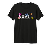 Las metas Son Algo Que uno Establece Camiseta Premium