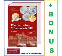 Las Monedas Alemanas Desde 1871 Catálogo Jaeger 28. Edición 2024-2025 Battenberg